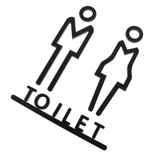 Etichetta bagno cartello - bagno,