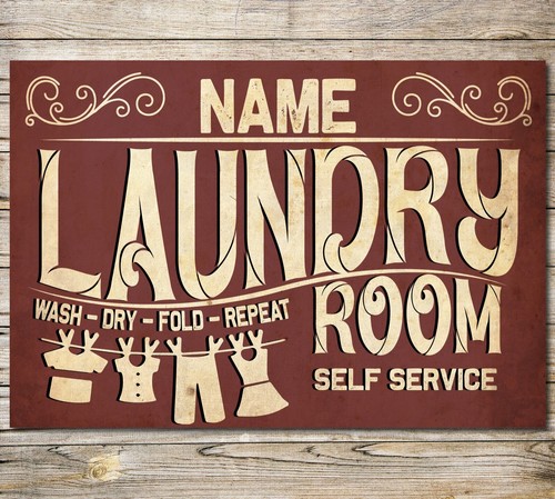 Personalised metal plaque - metal,