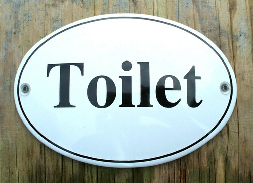 Insegna toilette classica - insegna,