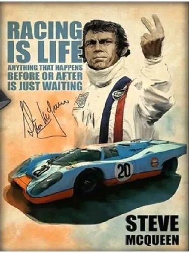 Steve mcqueen racing - steve, life